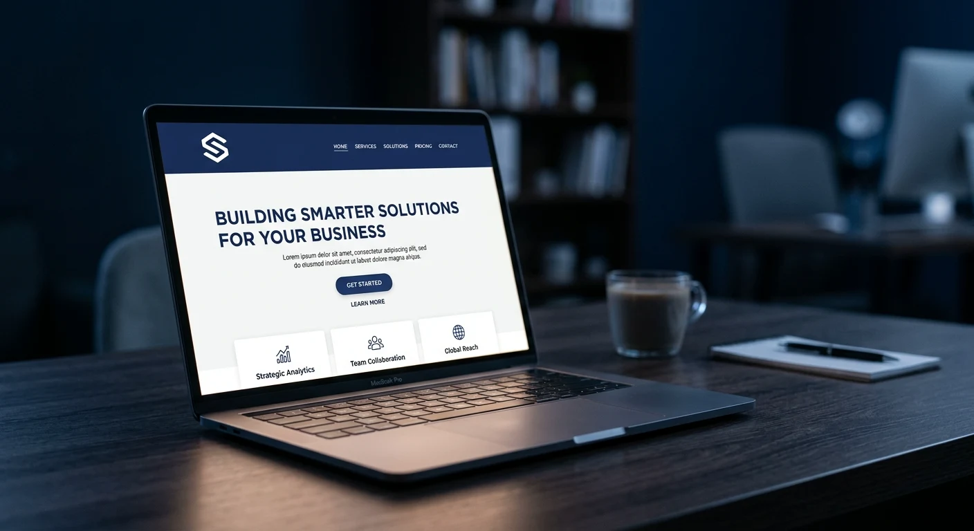 Website Design & Development service illustration